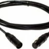 Pro Co DMX-200 200' 5-pin DMX Cable, BLack Connectors, Silver Contacts