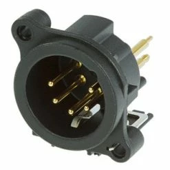 Neutrik NC5MAV A Series 5-pin XLRM Jack With Vertical PCB Mount
