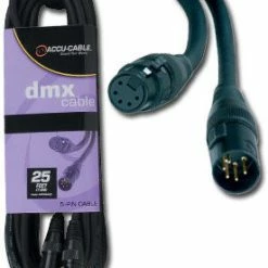 Accu-Cable AC5PDMX10 10' 5-Pin DMX Cable