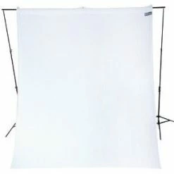 Westcott 134-WESTCOTT 9 Ft X 10 Ft High-Key White Backdrop