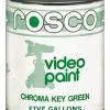Rosco 150057110640 5gal Of Chroma Key Green Vinyl Acrylic Paint