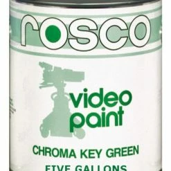 Rosco 150057110640 5gal Of Chroma Key Green Vinyl Acrylic Paint