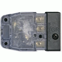Lex 20F-X Female Stage Pin Connector With Clear Terminal Cover, 20A