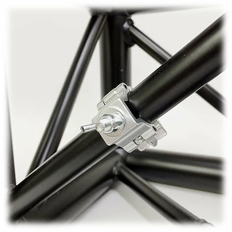 Global Truss MINI-360-F14 Light Duty Wrap Around Clamp For 18-20mm Pipe, Max Load 220 Lbs 2 Global Truss MINI-360-F14 Light Duty Wrap Around Clamp For 18-20mm Pipe, Max Load 220 Lbs - Image 2