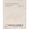 Accu-Cable AC5PDMX5PRO 5' 5-Pin Heavy Duty DMX Cable