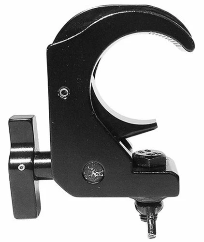 Global Truss Snap-Clamp-Blk Medium Duty Low Profile Hook Style Clamp For 2" Pipe, Max Load 440lbs, Black 1 Global Truss Snap-Clamp-Blk Medium Duty Low Profile Hook Style Clamp For 2" Pipe, Max Load 440lbs, Black