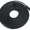 Rapco NBGDMX3-50 50' 3-Pin Neutrik DMX Cable, Black