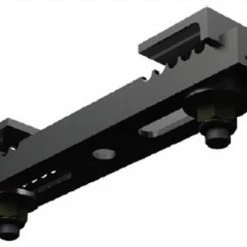 Adaptive Technologies Group BC3-8-0 12" Channel Style Beam Clamp Without Eyebolts For 3-8" Beams, 2100lb WLL