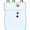 Lex 20M-AW Male Stage Pin Connector, All White, 20A