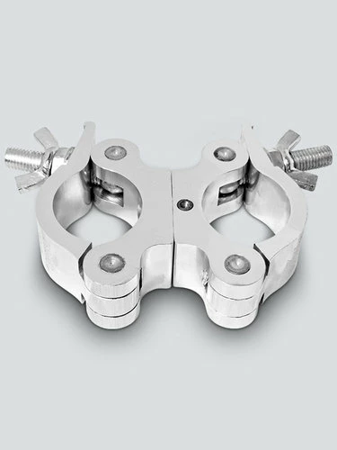 Chauvet DJ CLP25N Heavy-Duty Aluminum Narrow Swivel Coupler, 129 Lb Capacity 1 Chauvet DJ CLP25N Heavy-Duty Aluminum Narrow Swivel Coupler, 129 Lb Capacity