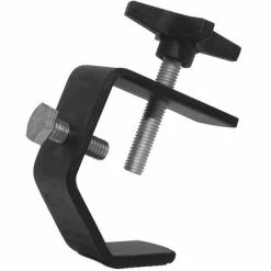 Chauvet DJ CLP02 Medium-Duty C-clamp, Fits 1-2" Pipe, 60 Lb Capacity