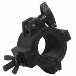 Chauvet DJ CLP10 Light-duty Plastic O-clamp, Fits 1", 1.5" And 2" Pipe, 52 Lb Capacity