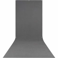 Westcott 620S 5'x12' X-Drop Backdrop, Neutral Gray