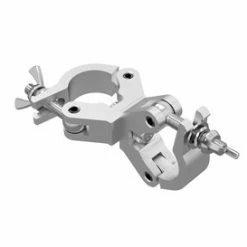 Global Truss XPRO-SWIVEL-CLAMP/SM Extra Heavy Duty Dual Swivel Slim Clamp For 2" Pipe, Max Load 1100 Lbs
