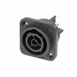 Neutrik NAC3FPX-TOP Powercon TRUE1 TOP Receptacle, 1/4" Flat Tab Terminals