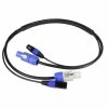 Blizzard DMXPC-10 Powercon To Powercon W/ 3-pin DMX Combo Cable, 10'