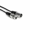 Hosa DMX-315 15' XLR3M To XLR3F DMX Cable