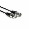 Hosa DMX505 5' DMX Cable, XLR5M To XLR5F