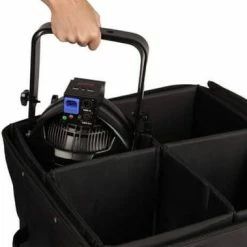 Gator G-PAR-64LED4 4x LED PAR Case With Wheels And Divders -Manfrotto Shop 393783