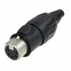 Neutrik NC5FX-TOP X-TOP Series 5-Pin XLR-F Cable Connector, Nickel/Gold, IP65