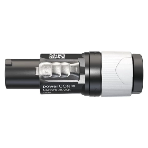 Neutrik NAC3FXXB-W-S PowerCON 3 Conductor Power Connector, 6 - 12mm, Out, Gray 3 Neutrik NAC3FXXB-W-S PowerCON 3 Conductor Power Connector, 6 - 12mm, Out, Gray - Image 3