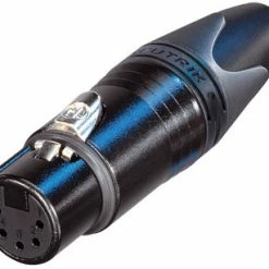 Neutrik NC5FXX-B 5-pin XLRF Cable Connector, Black